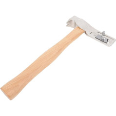 Roof Hatchet Lightweight Carbon Steel Shingle Hammer with Wooden Handle Multifunctional Nail Puller Ideal for Roof Repairs