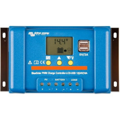 Victron Energy BlueSolar PWM LCD & USB 12/24 Volt 30 Amp Solar Charge Controller