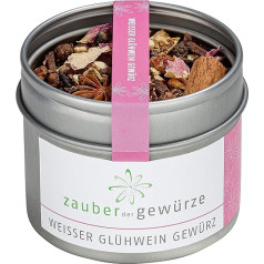Zauber der Gewürze White Mulled Wine Spice, White Mulled Wine Spice Mix, Delicious White Mulled Wine at Home, 40 g
