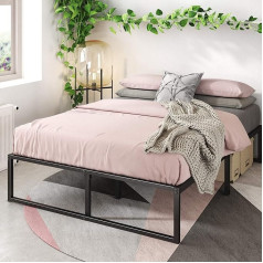 ZINUS Lorelei Platforma 14 inch Alloy Steel Bed Frame King Size