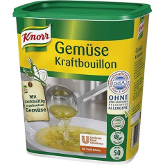Knorr Vegetable power broth (vegetable broth with soup green, purely plant-based, vegan) 1 pack (1 x 1 kg)