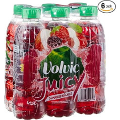 Volvic DPG Juicy Summer Fruits Disposable (6 x 0.5 L)