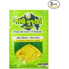 Garvi Gujarat - Spiced Puffed Rice Mix (Bhel) - 3 x 285g