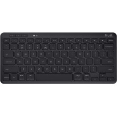 Bezvadu tastatūra lyra us melna