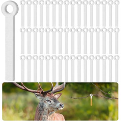 PAMASE Deer Scented Wick for Hunting 5mm Thick Fragrance Long Lasting Buck Fragrance Attractant Absorbent Doe Estrus Pee Dispenser Bait for Whitetail Deer Accessories
