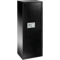 BURG-WÄCHTER Ranger N 7 E Black 121 kg 7 Long Weapon Cabinet with Electronic Combination Lock