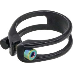 Qaonsciug Fahrradsattelstützenklemme, Sattelklemme, Fahrradsattelklemme, Sattelklemme, Sattelklemme, Sattelklemme, Sitzschloss, Sitzpfosten