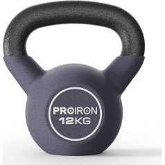 PROIRON Kettlebell, Kettlebell with High-Quality Neoprene Coated, 4-16 kg, Floor-friendly, Swing Dumbbell Round Weight Neoprene