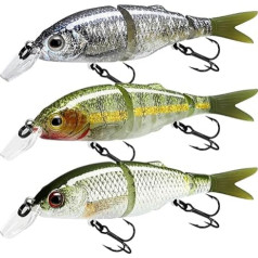 TRUSCEND Fishing Lure Crankbait, All Water Layers Series, Hanging/Slow/Sinking Floating/Sinking or Lipless Crankbaits for Bass Fishing, Lifelike/Shad/Mouse/Duck Crank Baits Baits
