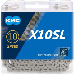 KMC X10SL 10 Speed 114 Link Chain