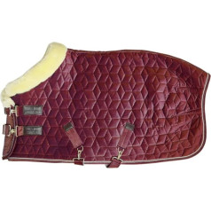 Tournament Blanket Velvet Bordeaux 145
