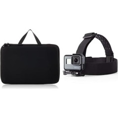 Amazon Basics - Large GoPro Carrying Case + Headband