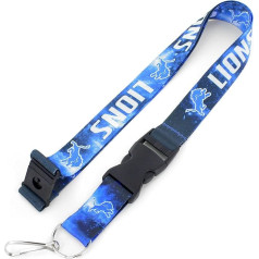 aminco NFL Detroit Lions Galaxy Lanyard 22 Inch