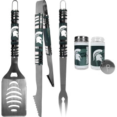 Siskiyou Sports NCAA Ohio St. Buckeyes 3 Piece Barbecue Set with Salt and Pepper Shakers