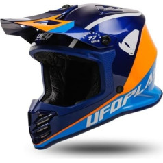 UFO PLAST Boy Korey Helmet Blue/Orange L