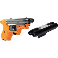 Piexon Jpx Pepper Spray Gun Orange with Spare Magazine Animal Repellent Device