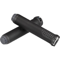 Spank Spike Grips 30 Unisex Adult Mountain Bike Grips, Black/Grey