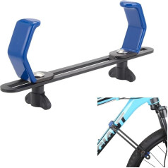 HOUSON Bicycle Wheel Fastener, Aluminium Alloy Bicycle Front Wheel Holder Wheelset Holder for Bicycle Carrier Buckle