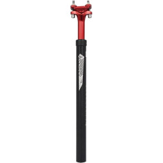 YCXYC 27.2/28.6/30.4/30.9/31.6 mm Seat Post, 400 mm Suspension Bicycle Seat Post, MTB Road Bike Seat Post, Spring Seat Post, City Bike Saddle Angle, Adjustable Seat Post, Red, 27.2 mm