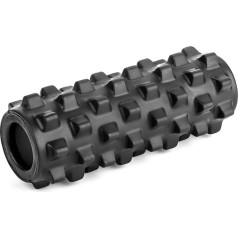 RumbleRoller Extra Firm Half Size -Black