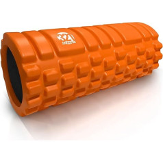 321 STRONG Foam Roller - Medium Density Deep Tissue Massager for Muscle Massage and Myofascial Trigger Point Release with 4K eBook - Orange