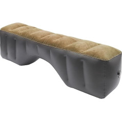 A ABSOPRO Car Mattress Sleeping Mat Air Bed for Nap Travel Brown Grey