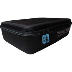 TUDIA EVA Case for Home Exercise Equipment, Hard Travel Storage Bag for Resistance Bands, Handles, Ankle Straps, Grip Reinforcer, Jump Rope [Case Only]