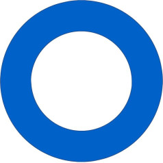 LEJIAJU Dartscheiben-Wandschutz, runde Dartscheiben, Surround-Ringe, Schaumstoff, Dartscheiben, Rückwand, Wandschutz, Brett dauerhaft