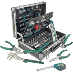 Brüder Mannesmann Werkzeuge Mannesmann 90 Pieces Tool Suitcase, M29067