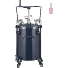 VEVOR Pressure Vessel Paint Container Spray Paint Pressure Pot 30 L Pressure Tank, 70 PSI Paint Spray Gun Paint Container Φ 80 x 42.5 cm Spray Paint Pressure Pot Tank Paint Container Paint Spray Guns