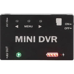 Mini FPV DVR Module, Mini DVR Support FPV Recorder for FPV Drone RC Model Racing Car Modeling Accessories Model Toy