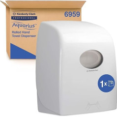 Aquarius Towel Dispenser 6959 - Paper Towel Dispenser - White Roll Towel Dispenser