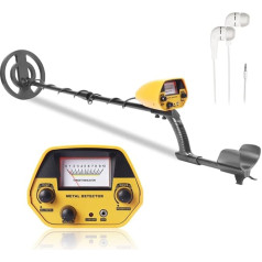 KKnoon Handheld Portable Easy Installation Underground Metal Detector Metal Finder Treasure Finder High Sensitivity Treasure Golden Metal Finder for Adults Kids