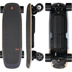 MEEPO Electric Skateboard with Remote Control, 28 km/h Top Speed, 11 Mile Range, 150 kg Maximum Load, Maple Cruiser for Adults and Teenagers, Mini5