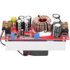 DC DC Converter 1500W 30A, DC-DC Step Up Boost Converter DC Voltage Step-Up Converter Module Boost Power Supply Module for LED Lighting CV Drive