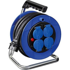Brennenstuhl Garant Kompakt H07RN-F 3G2.5 8 m Black Cable, Indoor Use, Made in Germany