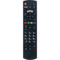 AULCMEET RC42128M Replacement Remote Control Compatible with Panasonic 4K OLED Smart TV TX-65JXW604 TX-43JXW604 TX-55JXW604 TX-50JXW604