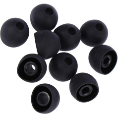 UKCOCO Earphones Tips 13 mm Replacement Silicone Earduds Caps Ear Tips Headphones Noise Cancelling Compatible with Wireless and Wired Headphones