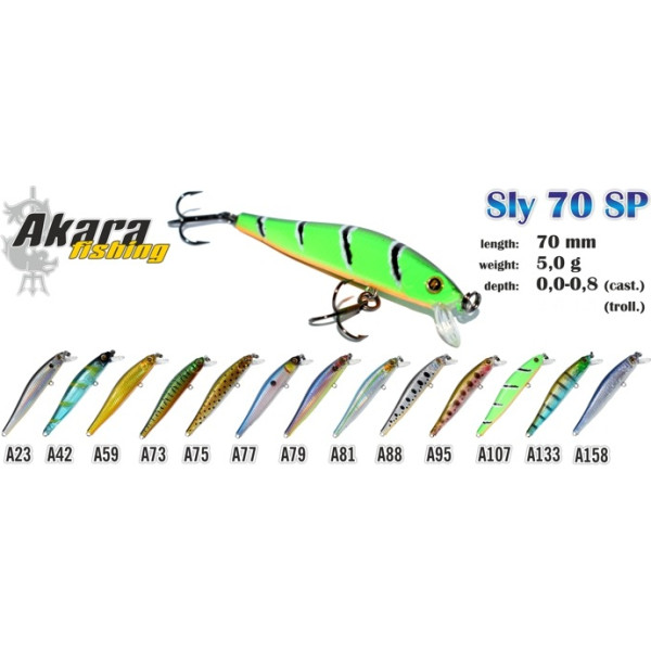 Vobleris AKARA «Sly» 70 SP