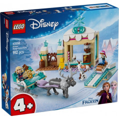 Lego Disney klucīši 43256 Annijas piedzīvojums ar ragaviņām