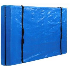 KYEVIS Mattress Cover for Moving and Storage, Mattress Cover Storage with Zip and 8 Handles, Waterproof Protective Cover for Mattress (160 x 208 cm)