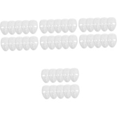 Garneck Pack of 40 Empty Masquerade Masquerade Masks, Masquerade Masks, Paintable Paper Mask, Paintable Halloween Mask Masks for Carnival, Unfinished Mask, Children, DIY Mask, PP White