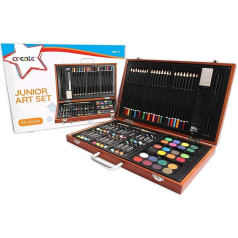 CREATE 80 Piece Junior Artist Gift Set Age 5+