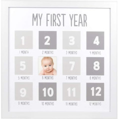 Pearhead 12 Months Baby Girl Photo Frame P74000