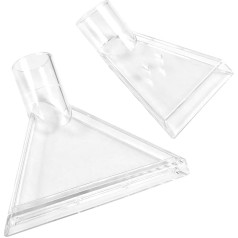 Pack of 2 upholstery nozzle, vacuum cleaner attachment, washing vacuum cleaner nozzle, vacuum cleaner nozzle attachments, vacuum attachment accessories, spray extraction nozzle for car care, sofa,