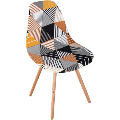 Dining Room Chair Cover Scandinavian Shell Chair Cover Dining Room Chair Slipcovers Stretch Scandinavian Set of 6