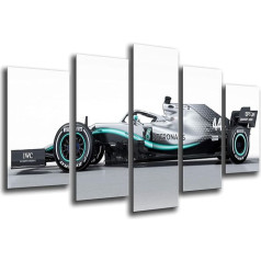 Cuadros Camara Formula 1 Mercedes F1 W10 Mercedes F1 2019 Lewis Hamilton Valtteri Bottas Modern Photo Picture 165x62cm Ref 27296