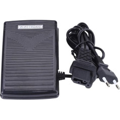 DEWIN Sewing Machine Parts, EU Plug 200-240V Home Control Sewing Machine Foot Pedal with Power Cable