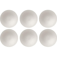 Villeroy & Boch - Manufacture Rock White Bowl, Set of 6, 28.7 cm, Premium Porcelain, White, 10-4240-2701-6