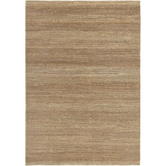 HAMID Jute Rug - Giralda Rug, 100% Natural Jute Fibres - Soft, High-Strength Rug - Hand Woven - for the Living Room, Dining Room, Bedroom, Hallway Carpet